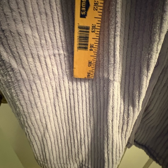 Lavender Button-Up Women's Robe - Picture 5 of 6